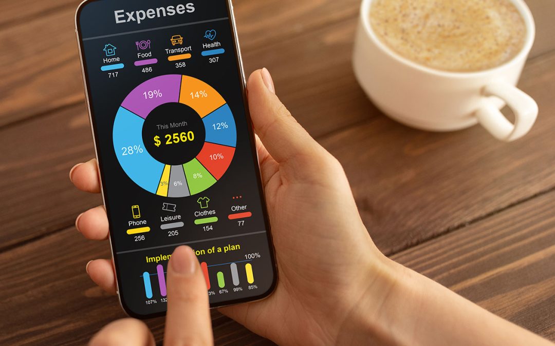 Mobile Phone App For Money, Budget And Expense Tracking